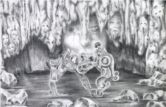 surrealist drawing surrealism art